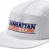 Clothing & Accessories CALL ME 917 | Call Me Manhattan Tennis Club Camp Hat Adj-White