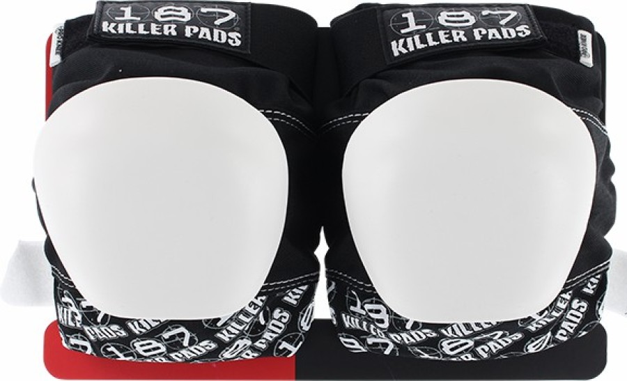 Clothing & Accessories 187 | 187 Pro Knee Pads L-Blk/Wht Text/Wht Cap – L0K