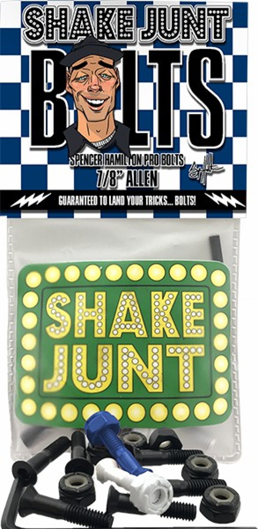 Components SHAKE JUNT | Sj Hamilton Allen Blk/Blu/Wht 1Set – 7/8″