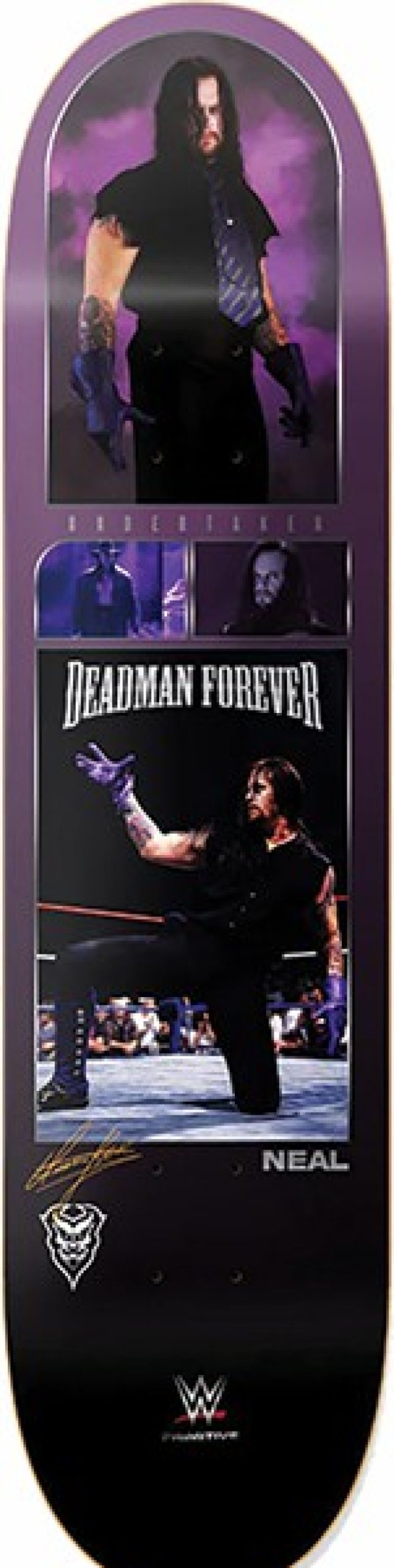 Skateboards Primitive | Primitive Neal Deadman Forever Deck-8.12 Black