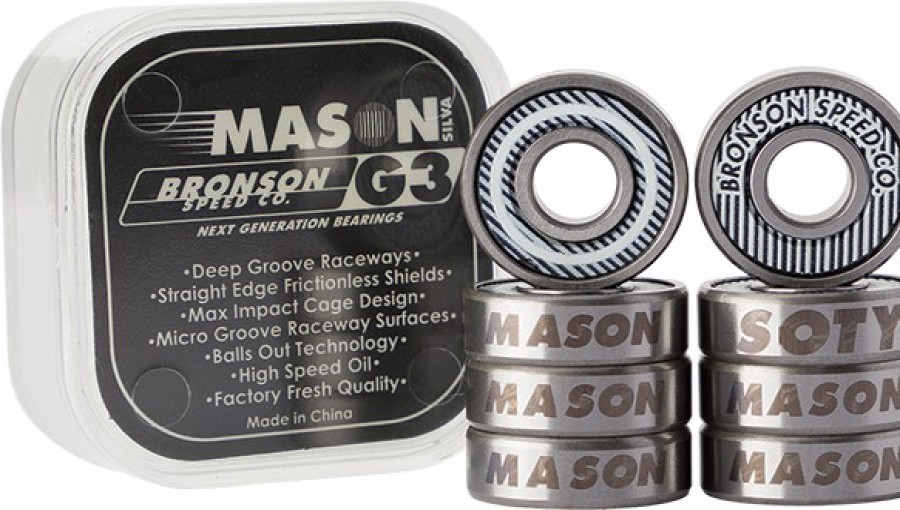 Components Bronson Speed Co | Bronson G3 Mason Silva Bearings Single Set