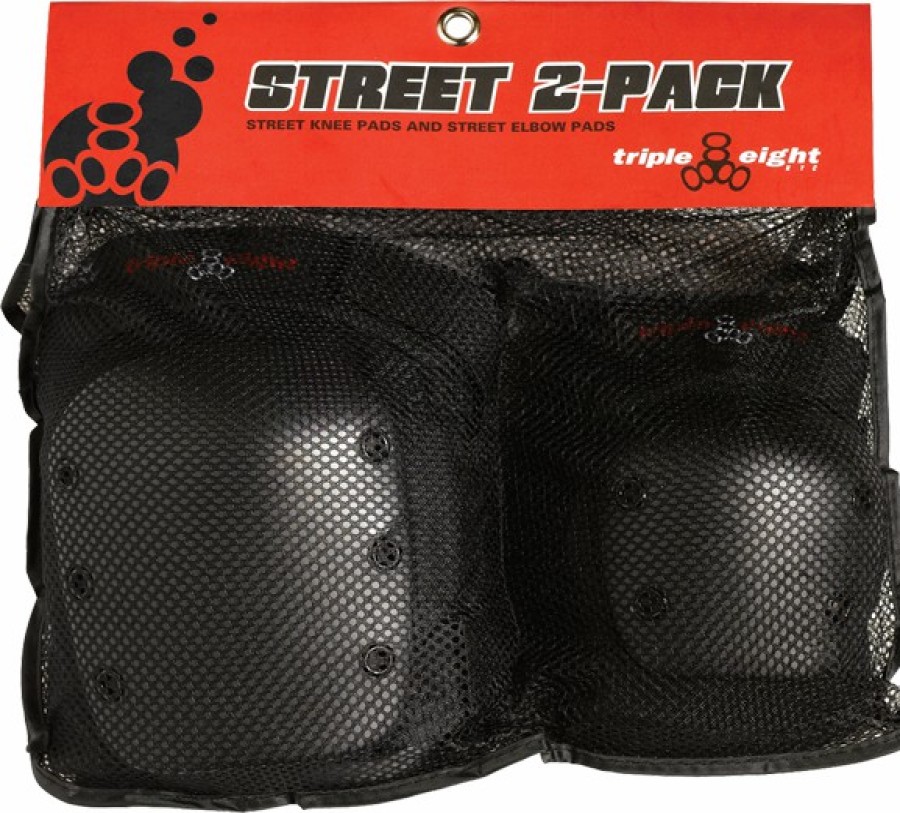 Clothing & Accessories triple eight | Triple 8 Street 2/Pack Jr Black – 300