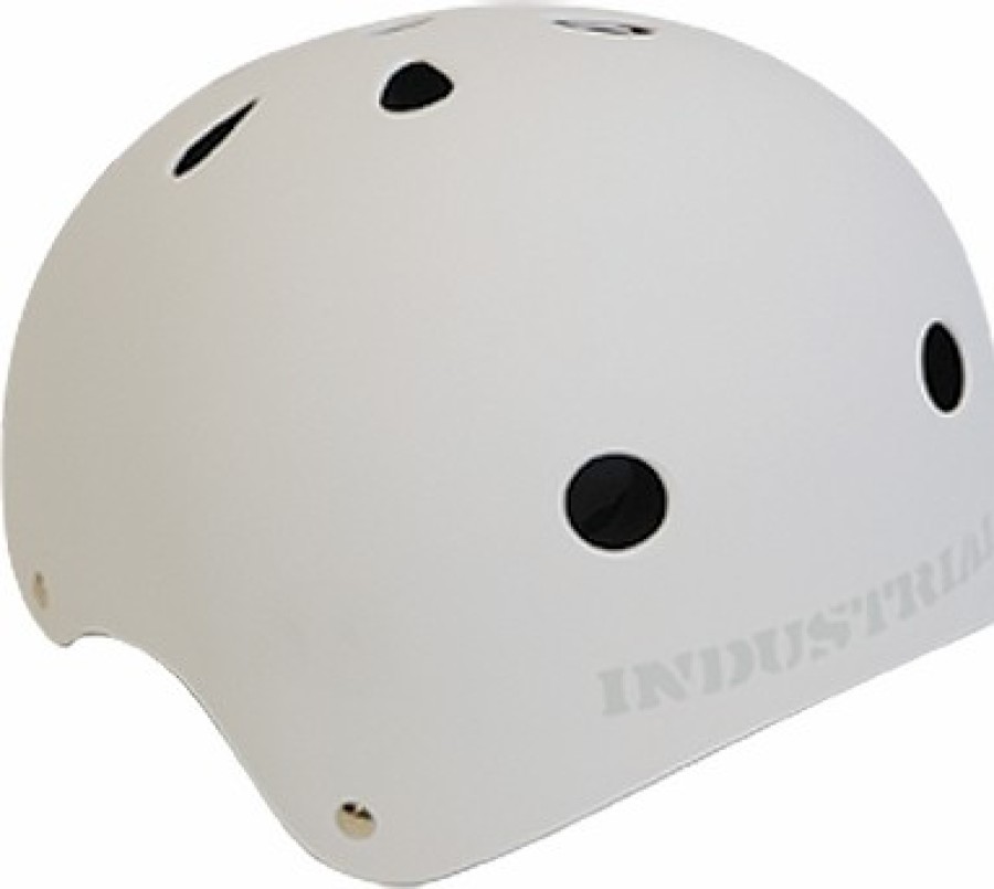 Clothing & Accessories INDUSTRAL TRUCKS | Industrial Flat White Helmet Ppp – M