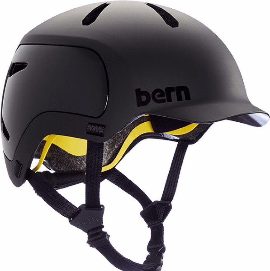 Clothing & Accessories BERN | Bern Watts 2.0 Matte Black-S