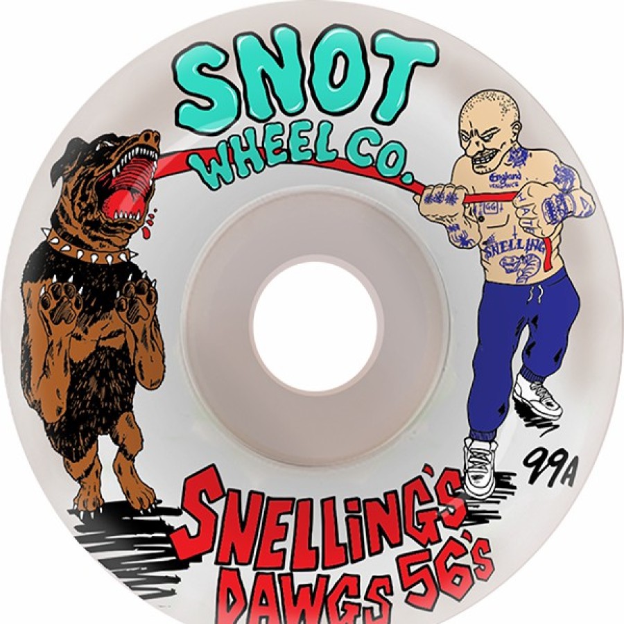 Components SNT | Snot Snelling Dogs 56Mm 99A Wht X4