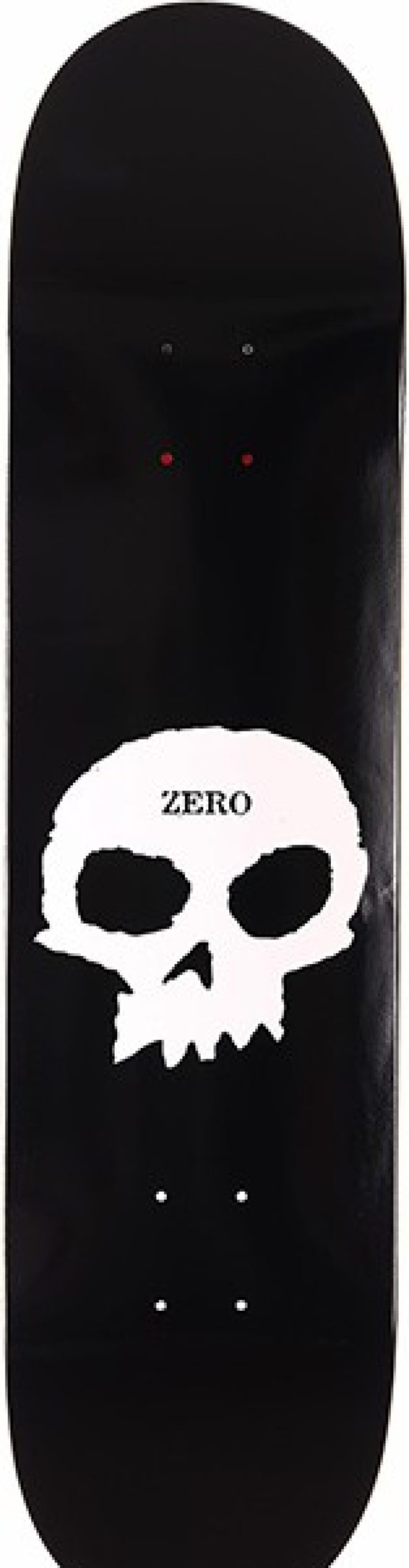 Skateboards Zero | Zero Single Skull Deck-9.0 Blk/Wht