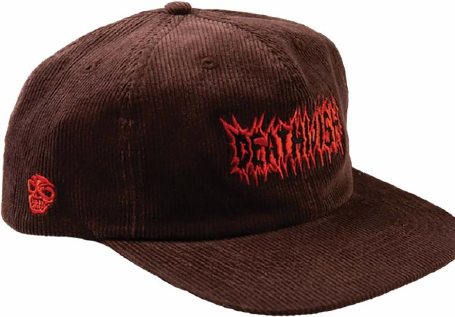 Clothing & Accessories DEATH WISH | Dw Stomp Cord Hat Adj-Brown