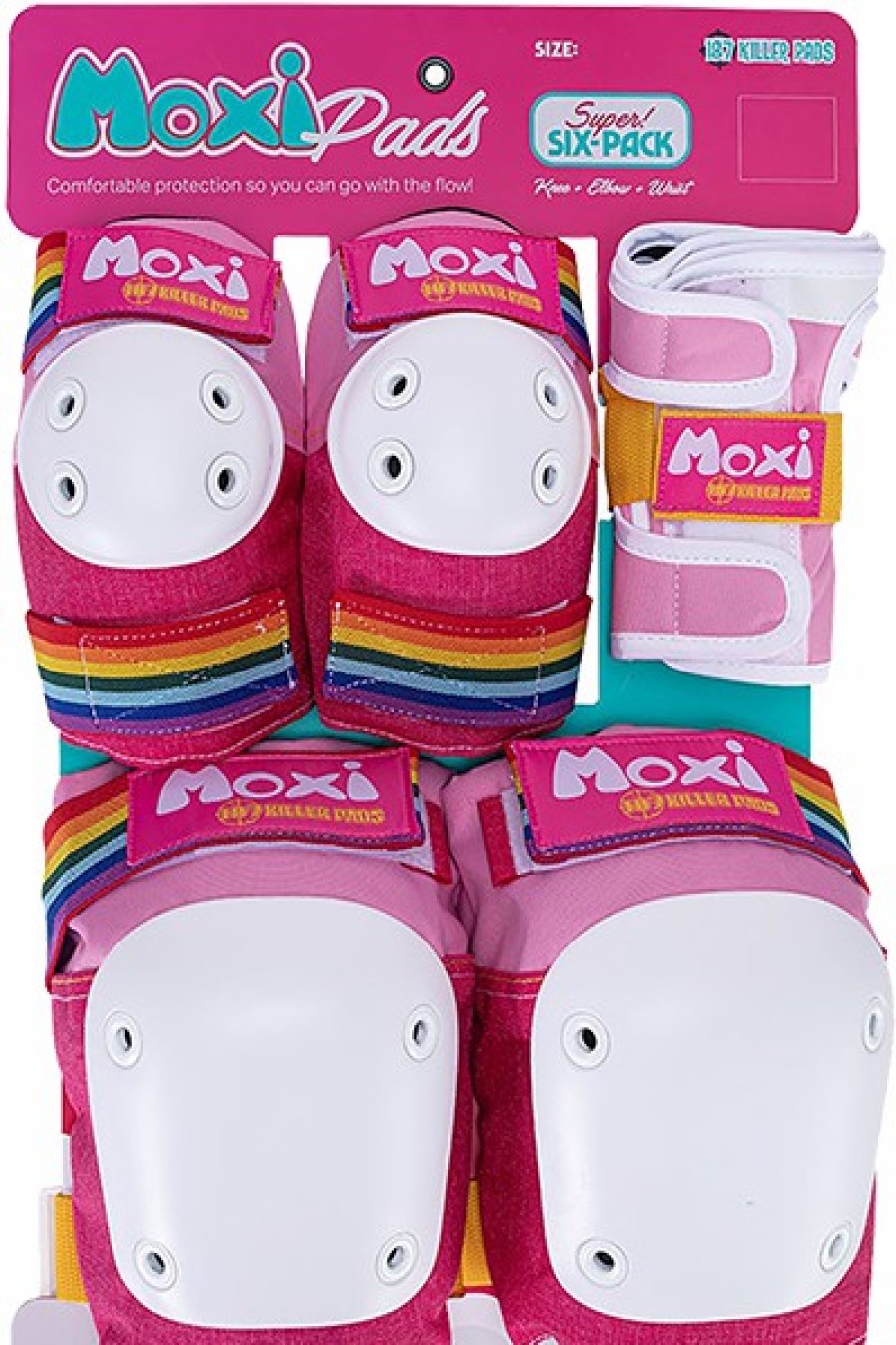 Clothing & Accessories 187 | 187 6-Pack Pad Set S/M-Moxi Pink