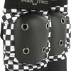 Clothing & Accessories Pro Tec | Protec Street Elbow Yth-Check Blk/Wht – K2M