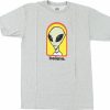 Clothing & Accessories ALIEN WORKSHOP | Aw Believe Ss S-Heather Grey/Yel/Red