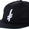 Clothing & Accessories DEATH WISH | Dw Gang Logo Wool Hat Adj-Black