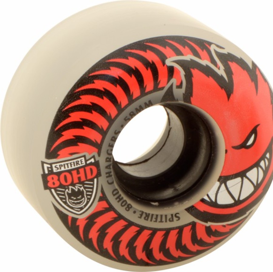 Components Spitfire | Sf 80Hd Charger Classic Full 58Mm Clear/Red X4