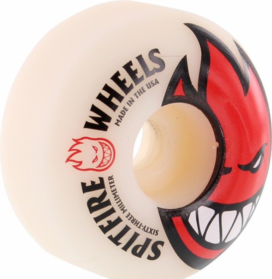 Components Spitfire | Sf Bighead 63Mm Wht W/Red X4