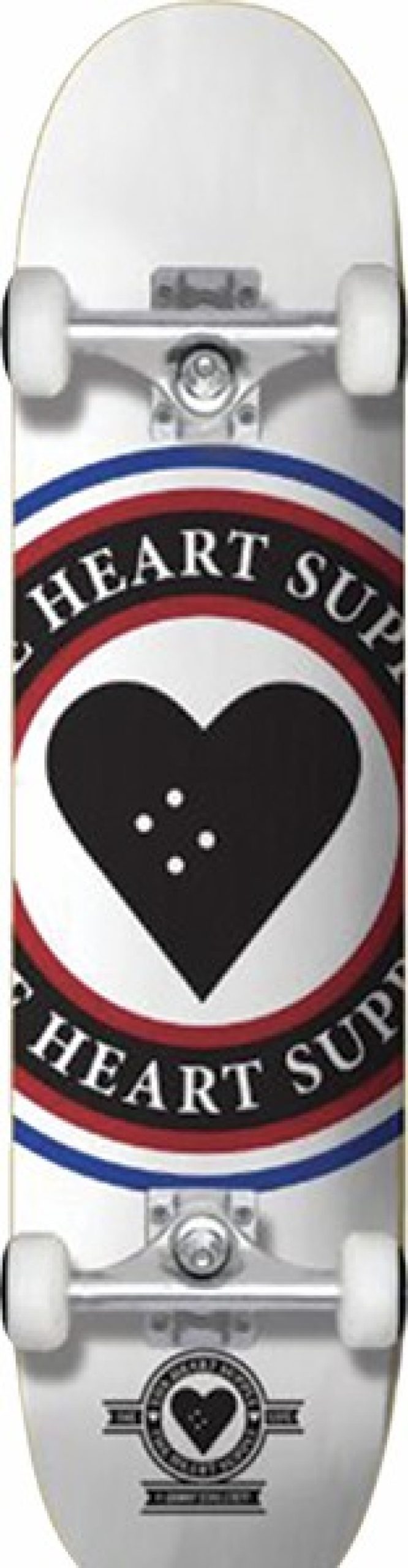 Skateboards HEA | Heart Supply Insignia Complete-8.25 White