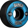 Components Bones Wheels | Bones 100'S Og V4 Originals 53Mm 100A Black X4