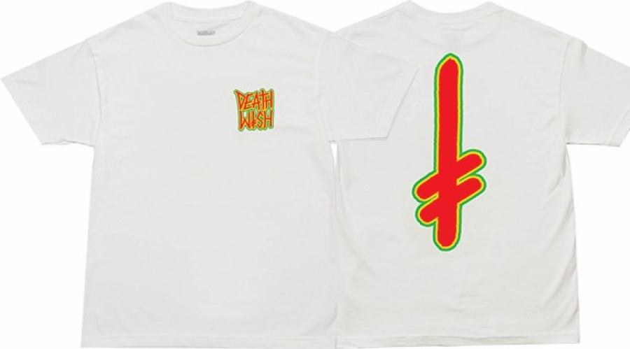 Clothing & Accessories DEATH WISH | Dw The Truth Attitude Ss S-Wht