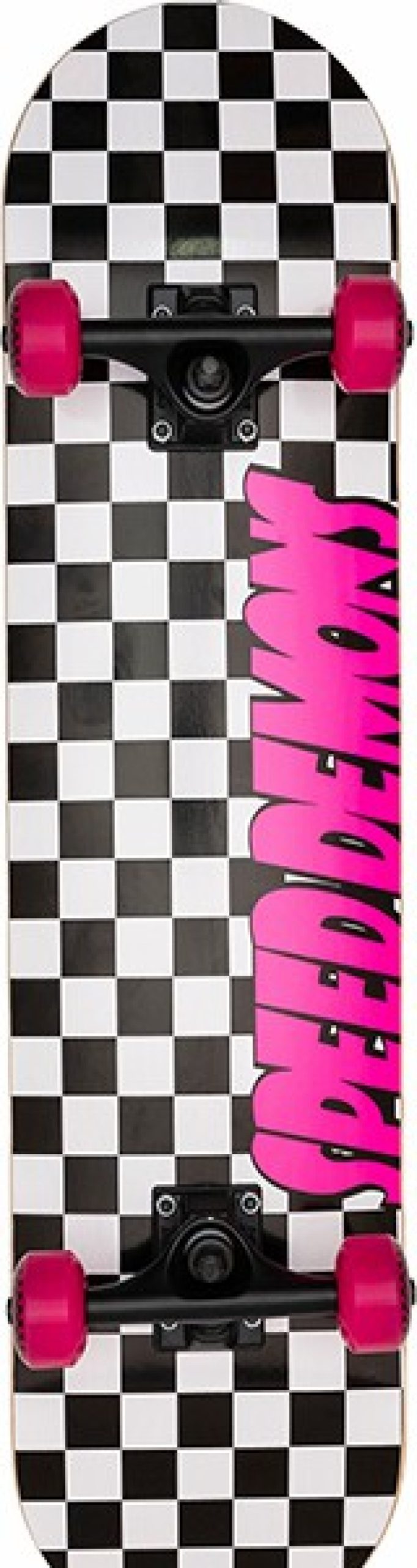 Skateboards Speed Demons | Sd Checkers Complete-7.75 Blk/Pink