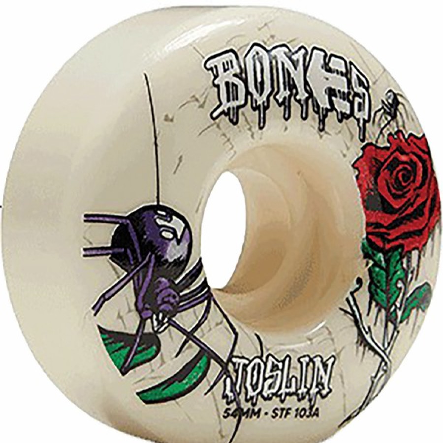 Components Bones Wheels | Bones Joslin Stf V1 Etnies Collab 54Mm 103A Wht X4