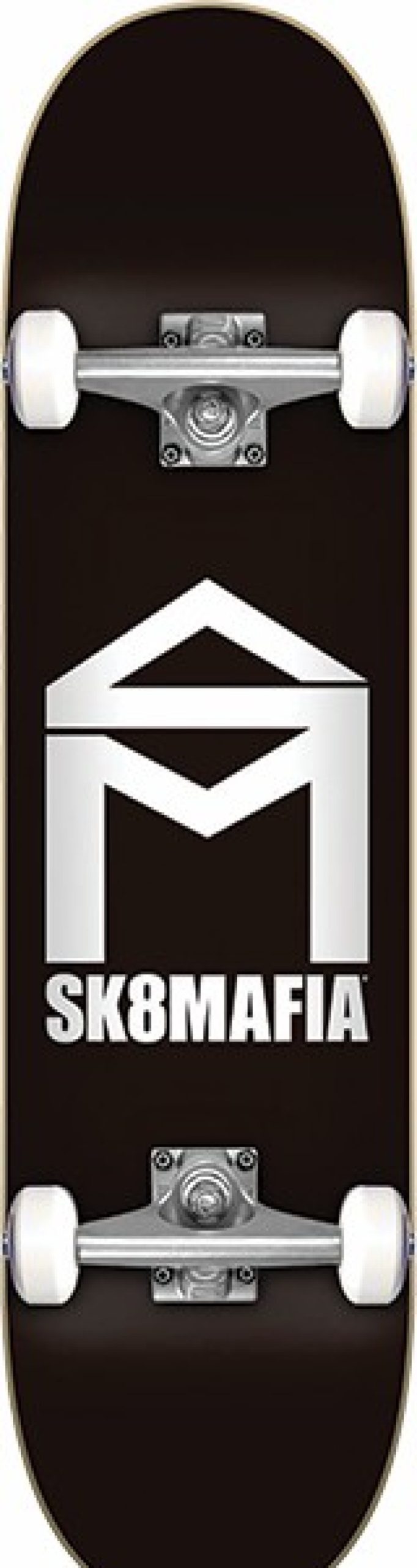 Skateboards SKATE MAFIA | Sk8Mafia House Logo Complete-7.75 Black