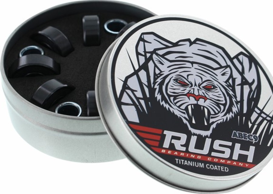 Components RUSH BEARINGS | Rush (Tins) Abec-9 Bearings W/Spacers Ppp – 000