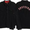 Clothing & Accessories Spitfire | Sf Old E Emb Flannel Ls S-Black