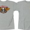 Clothing & Accessories Powell Peralta | Pwl/P Winged Ripper Ss Heather Grey