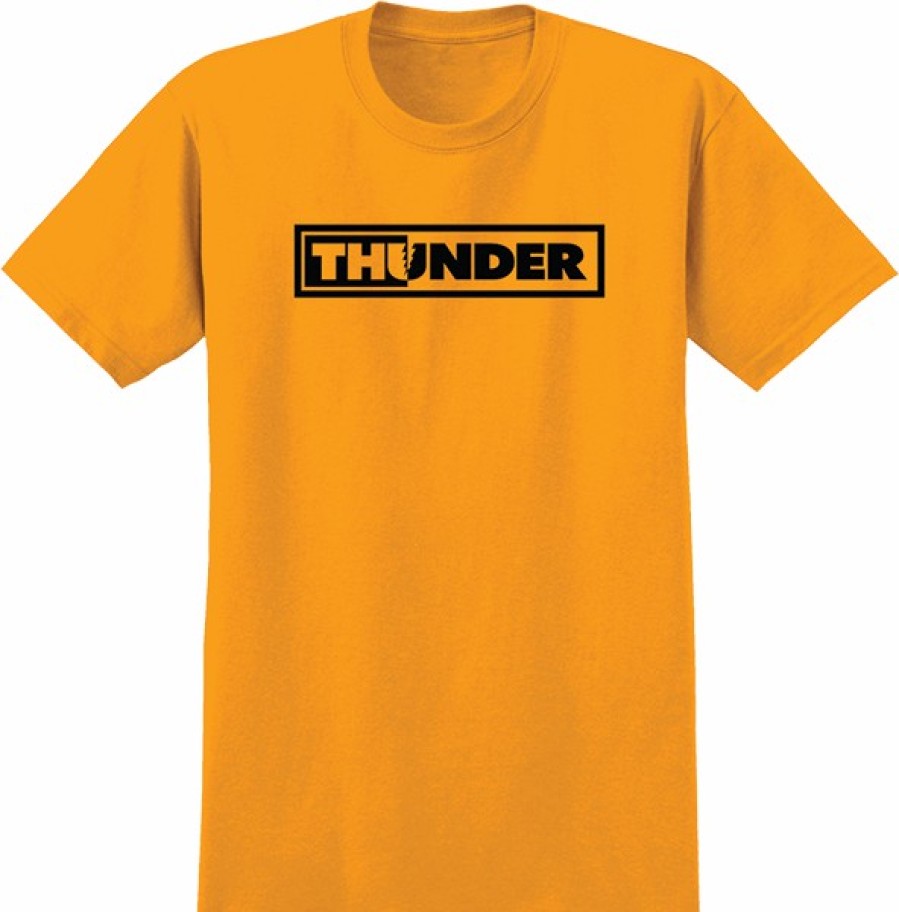 Clothing & Accessories THUNDER TRUCKS | Thunder Bolts Ss Xl-Gld/Blk