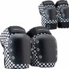 Clothing & Accessories Pro Tec | Protec Knee/Elbow Open Back Combo Set L-Checker