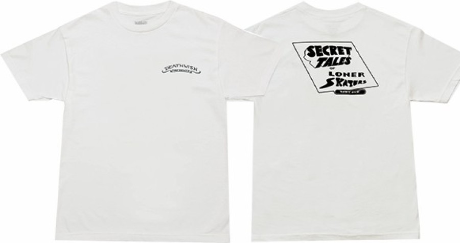 Clothing & Accessories DEATH WISH | Dw Secret Tales Ss S-Wht