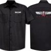 Clothing & Accessories BRX | Brand-X Wings Ss Button Up Work Shirt S-Blk