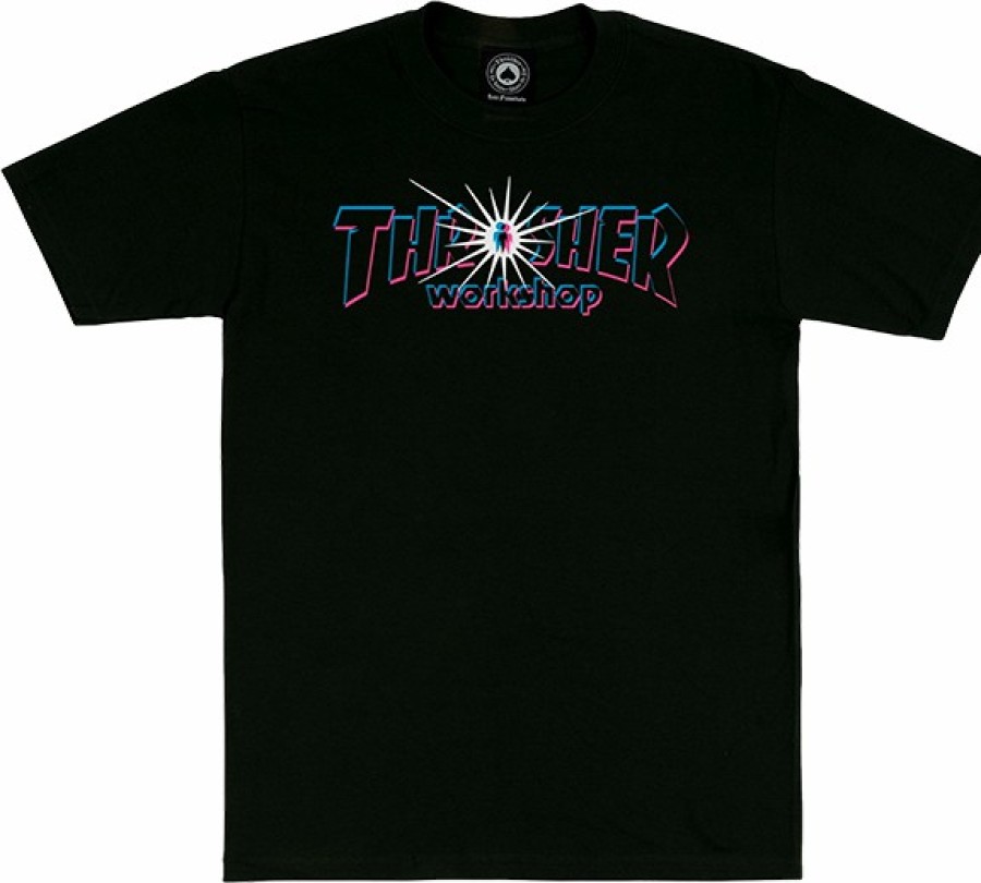 Clothing & Accessories Thrasher | Thrasher X Aws Nova Ss S-Black