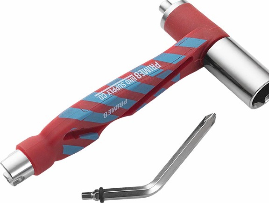 Clothing & Accessories PR8 | Prime8 Number-1 Skate Tool Red