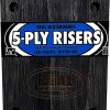 Components Real | Real Wooden Risers Set 5Ply 1/4″ Thunder