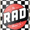 Skateboards Rad | Rad Checker Complete-8.0 Wht/Blk W/Red