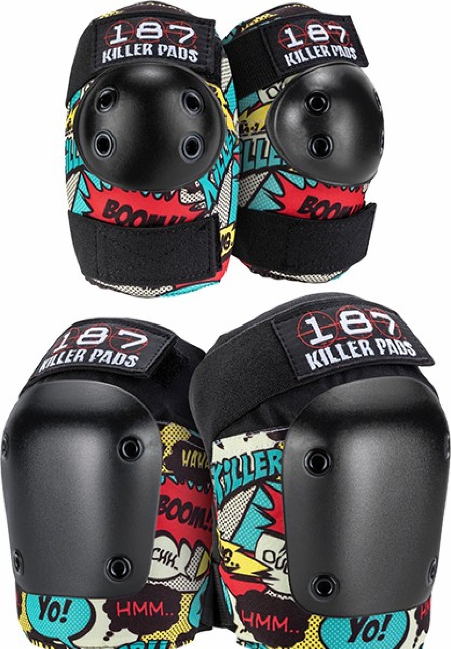 Clothing & Accessories 187 | 187 Combo Pack Knee/Elbow Pad Set L/Xl-Comic