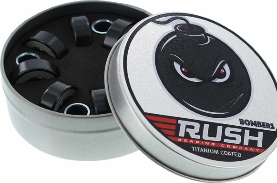 Components RUSH BEARINGS | Rush (Tins) Bomber Bearings W/Spacers Ppp – Mbr