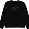 Clothing & Accessories Real | Real Script Emb Crew/Swt M-Black