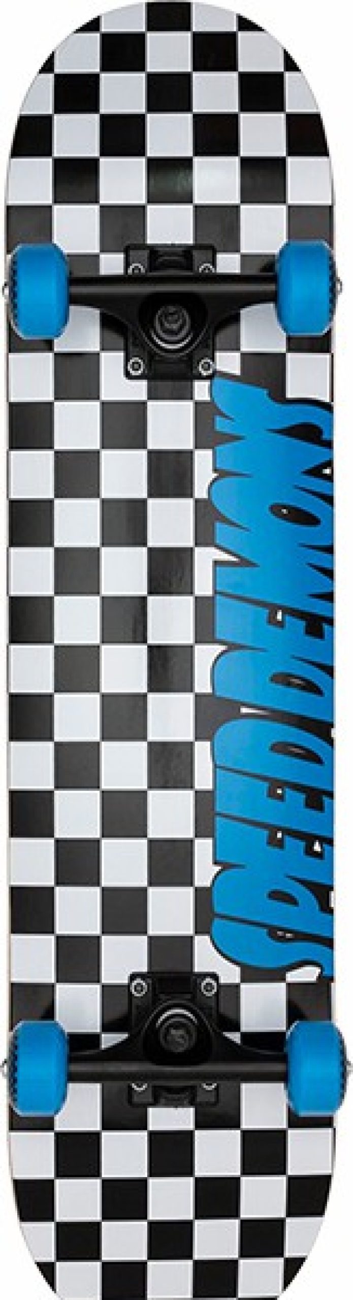 Skateboards Speed Demons | Sd Checkers Complete-7.75 Blk/Blue