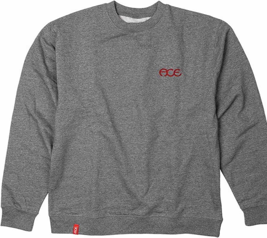 Clothing & Accessories NO USE ANymore | Ace Hutch Crew/Swt S-Gunmetal/Red