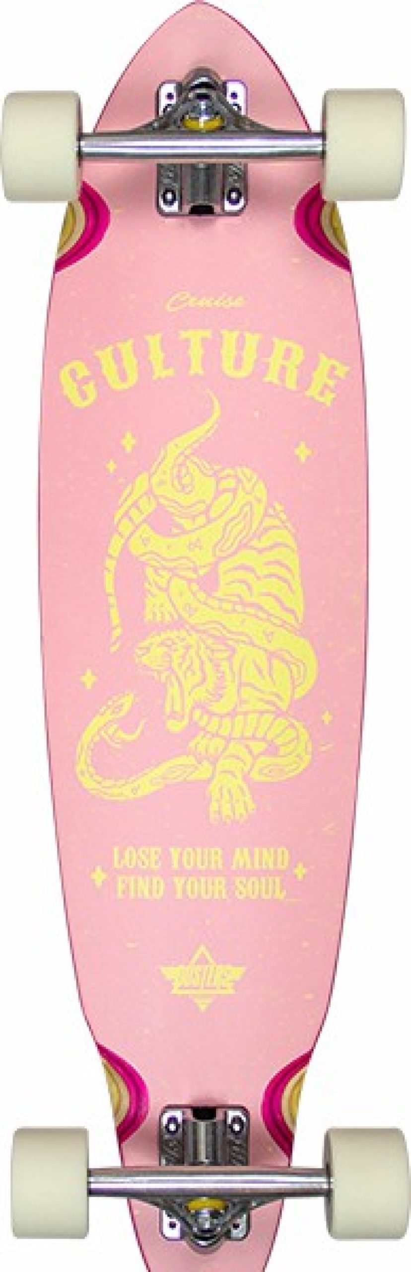 Skateboards Duster | Dusters Culture Lb Comp-33″ Pink/Yel