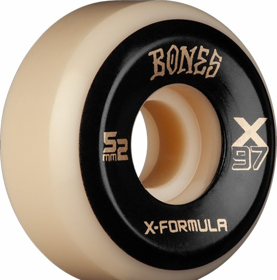 Components Bones Wheels | Bones Xf X97 V5 Sidecut 52Mm 97A Natural X4