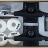 Components INDUSTRAL TRUCKS | Industrial Comp-Pk 4.75 Blk/Blk W/52Mm White