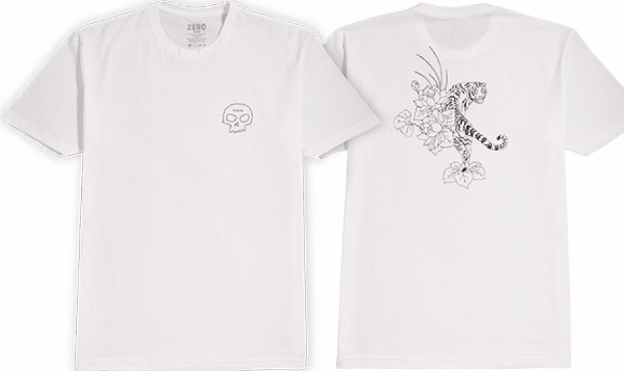 Clothing & Accessories Zero | Zero Tiger Lotus Ss S-White