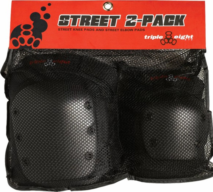 Clothing & Accessories triple eight | Triple 8 Street 2/Pack Jr Black – 100