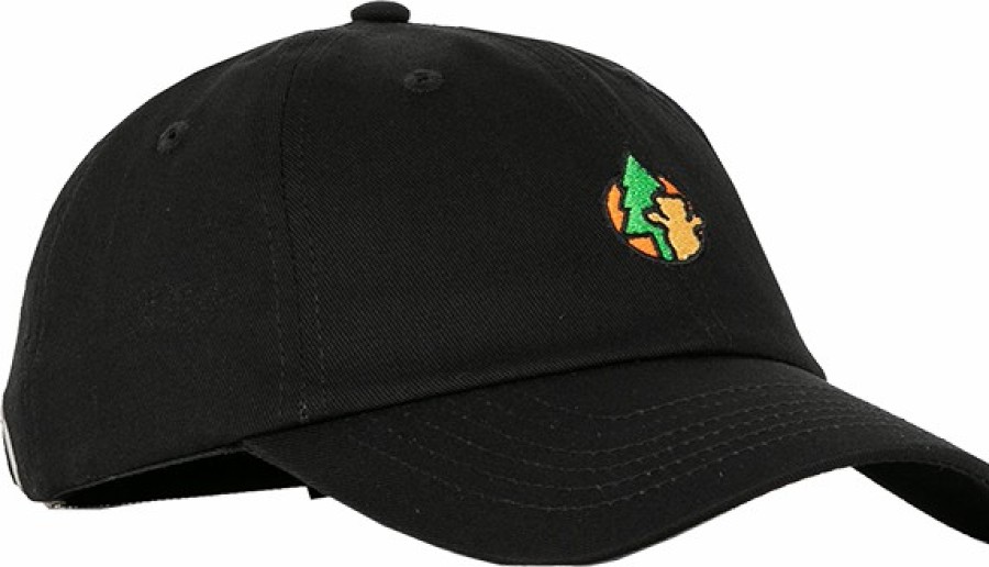 Clothing & Accessories Grizzly Griptape | Grizzly Evergreen Hat Adj-Black