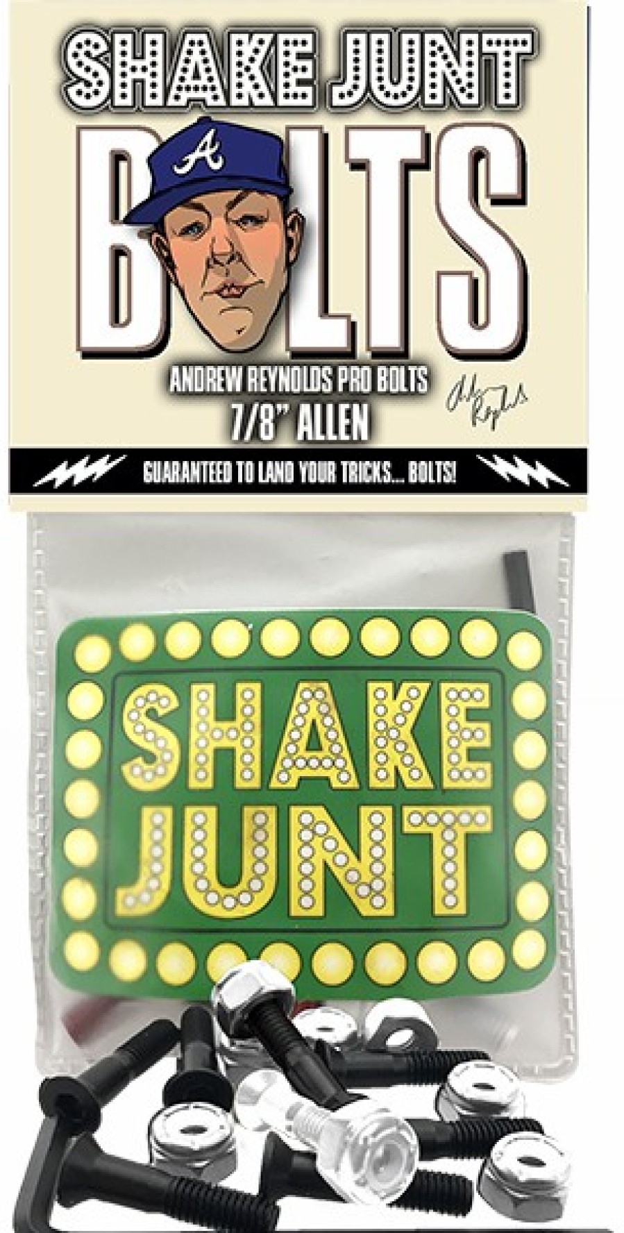 Components SHAKE JUNT | Sj Reynolds 7/8″ Allen Blk/Silver 1Set – 7/8″