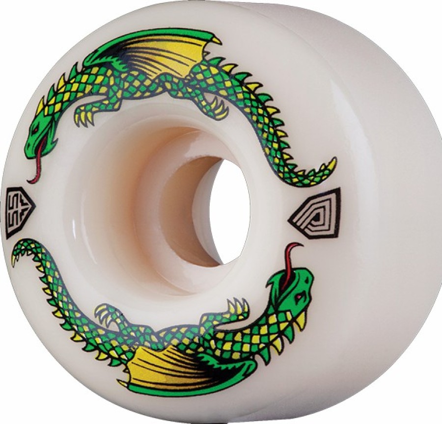 Components Powell Peralta | Pwl/P Df Green Dragon 55/34Mm 93A Off White X4