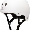 Clothing & Accessories triple eight | T8 Helmet White Rubber – Xl