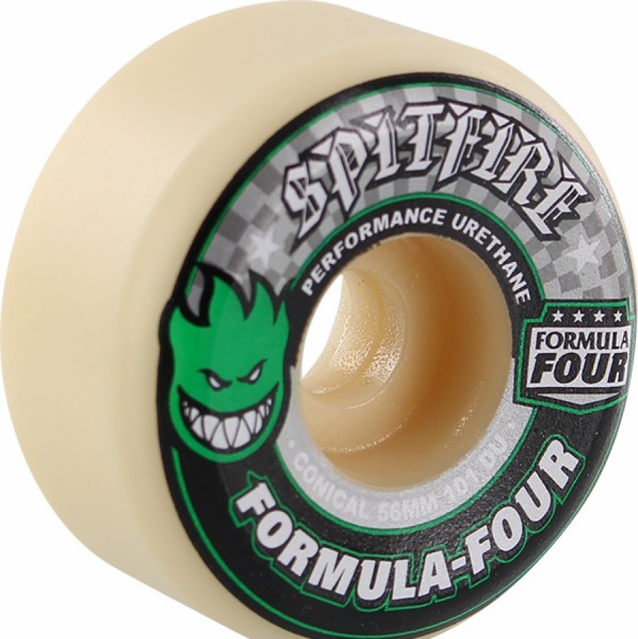 Components Spitfire | Sf F4 101A Conical 56Mm Wht W/Grn & Blk X4