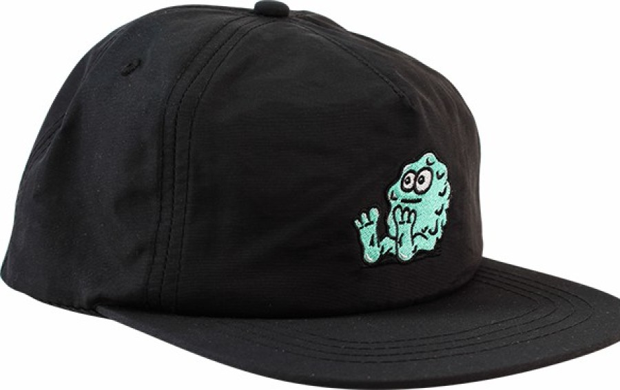 Clothing & Accessories SNT | Snot Booger Logo Nylon Hat Blk/Teal